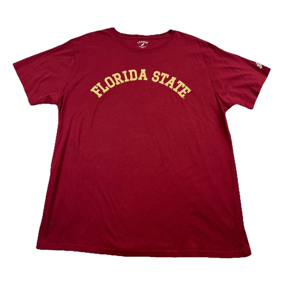 FSU Florida State Seminoles T Shirt Mens XL Red Short Sleeve NWOT